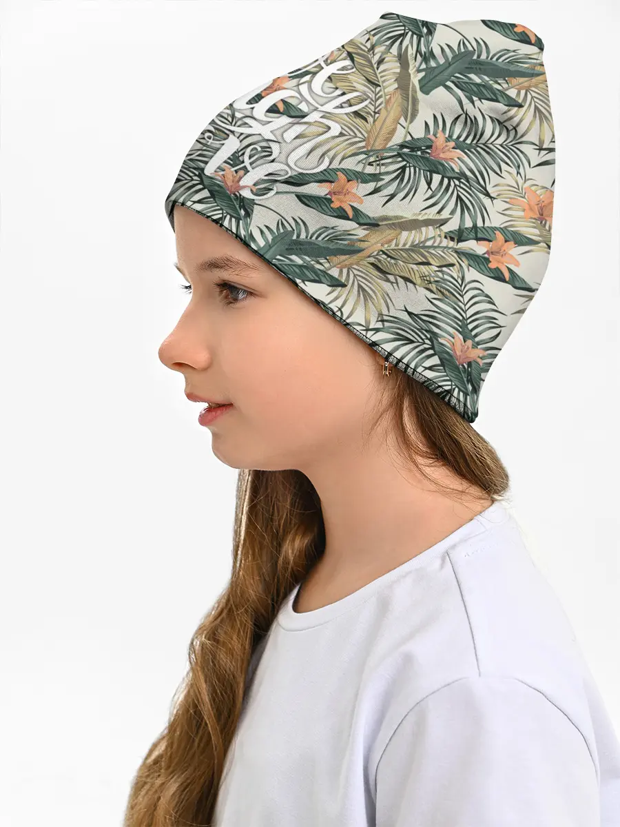 Детская шапка / Live laugh love