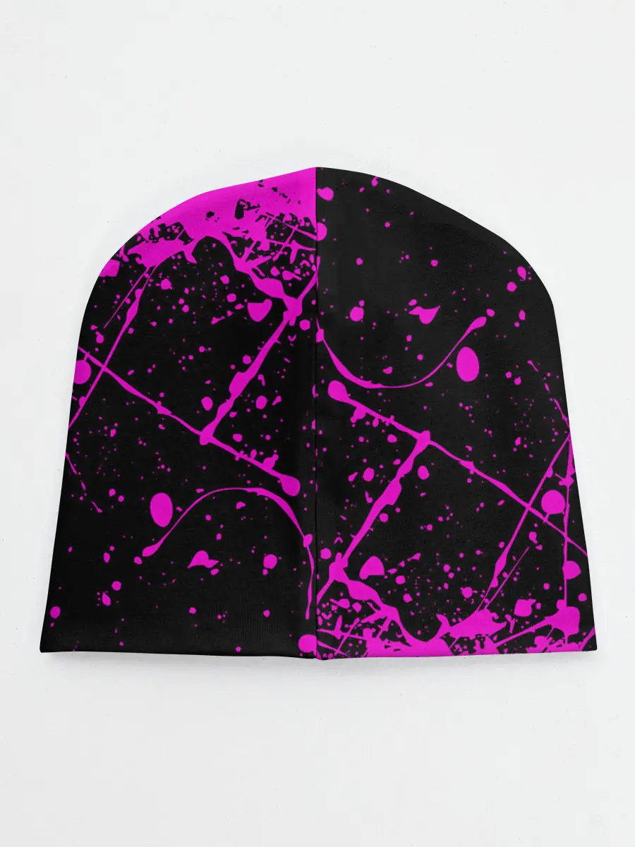 Детская шапка / Дзётаро указывает фиолетовые брызги