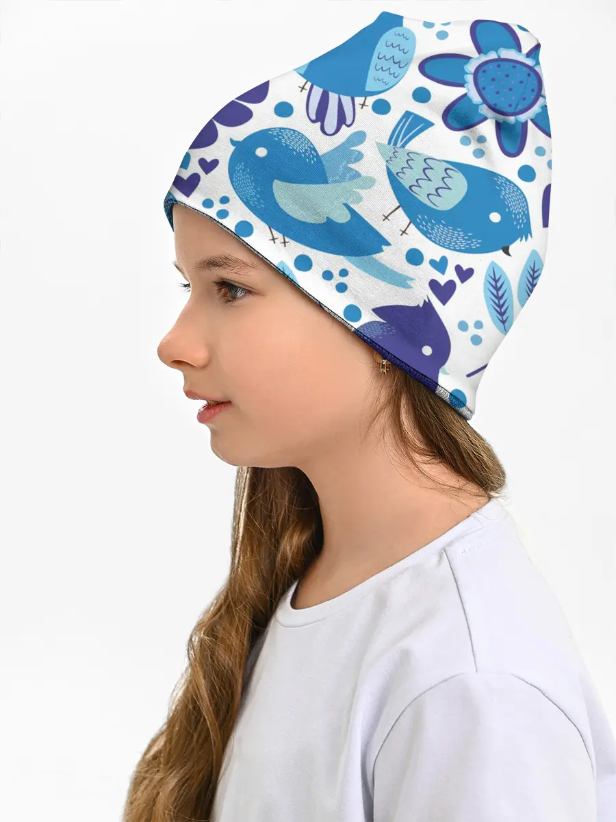 Детская шапка / Воробушки