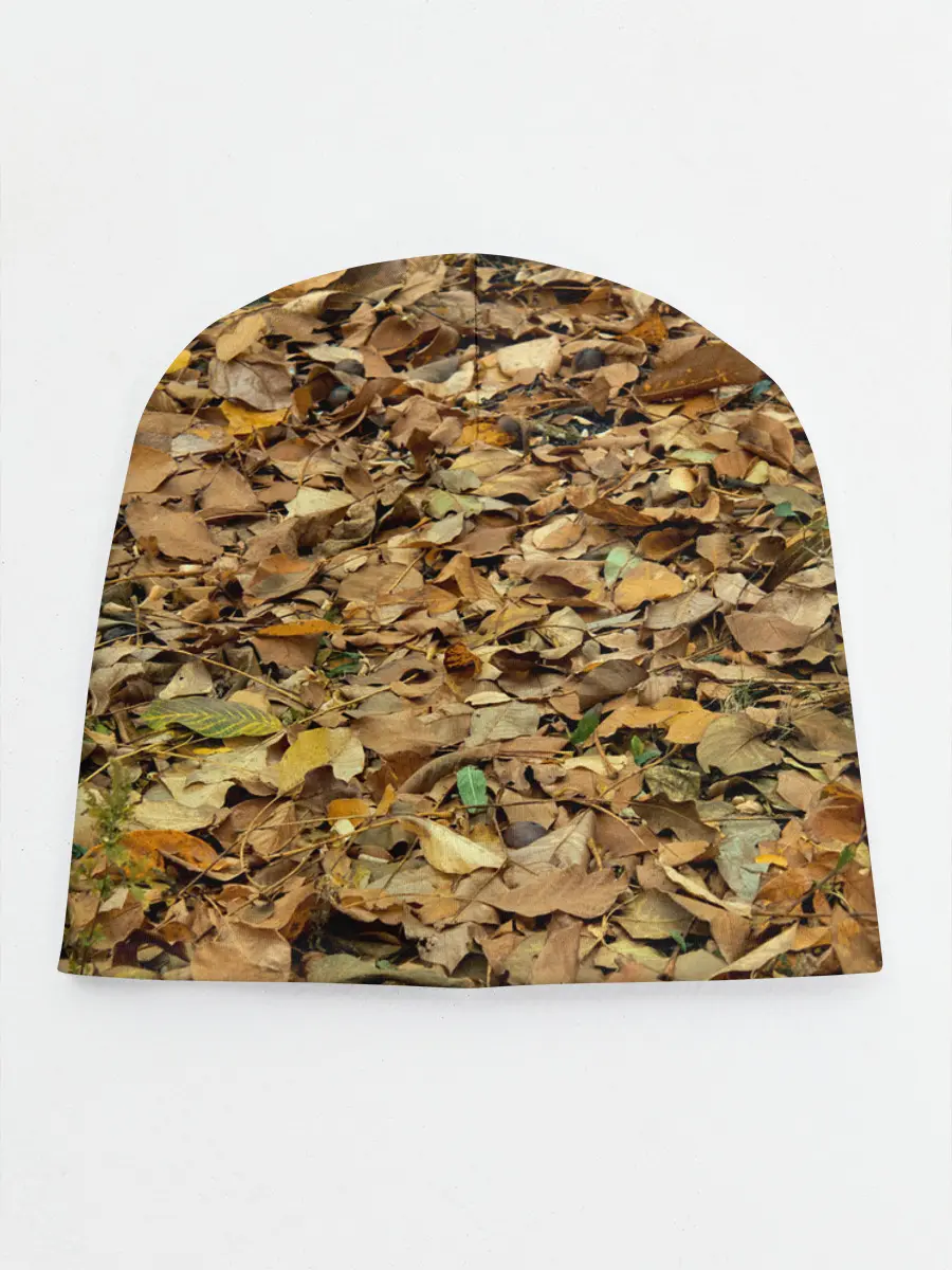 Детская шапка / Листья