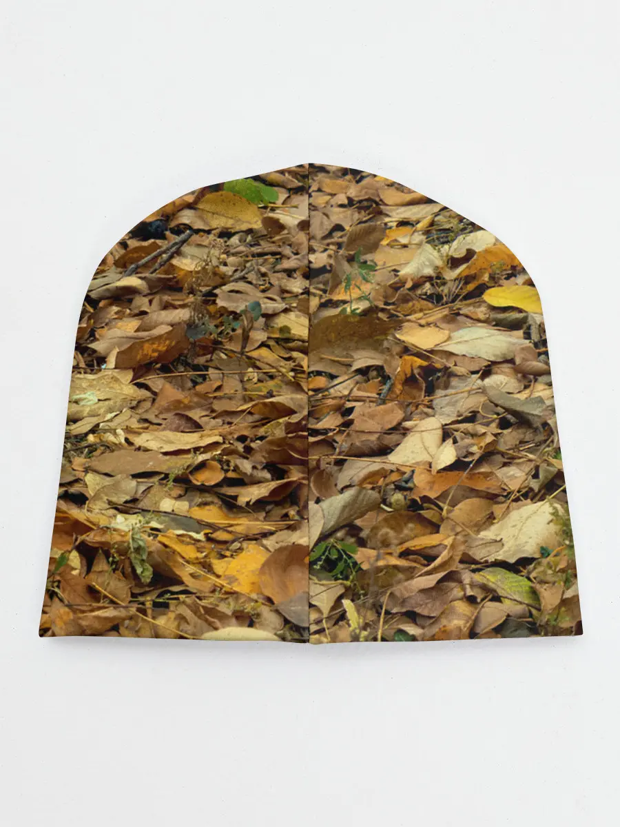 Детская шапка / Листья