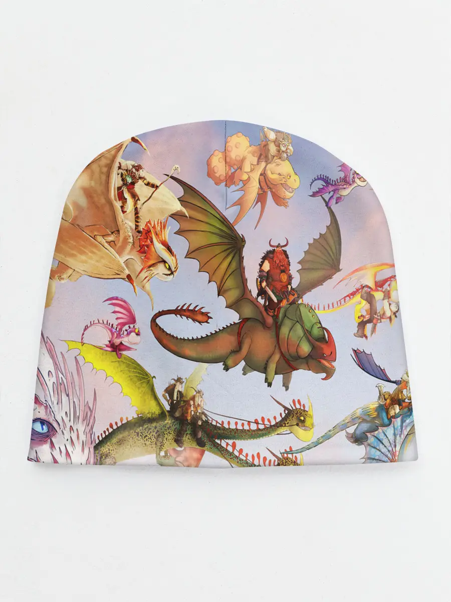 Детская шапка / Как приручить дракона