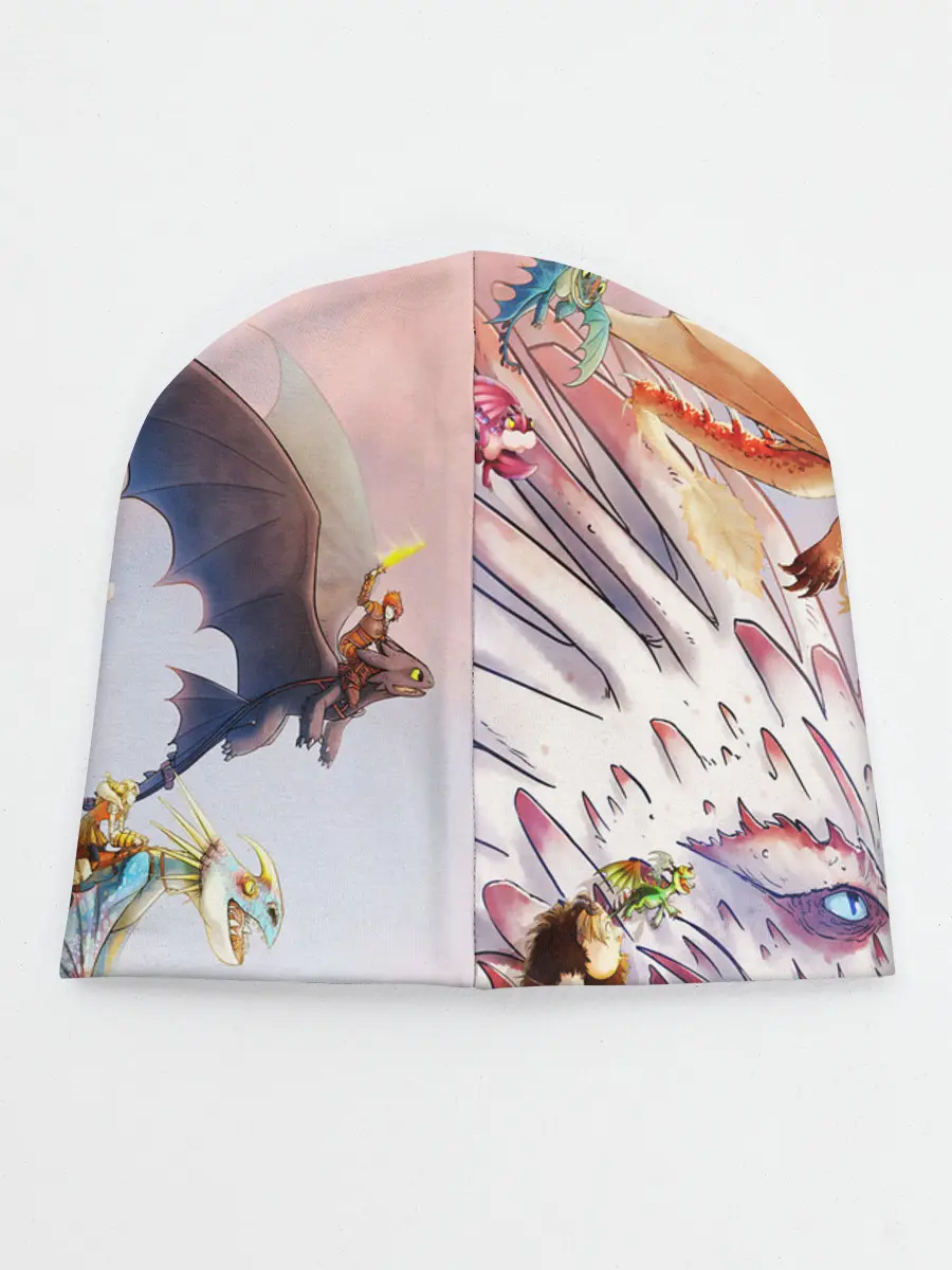 Детская шапка / Как приручить дракона