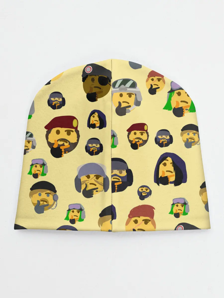 Детская шапка / Thinking emoji skins