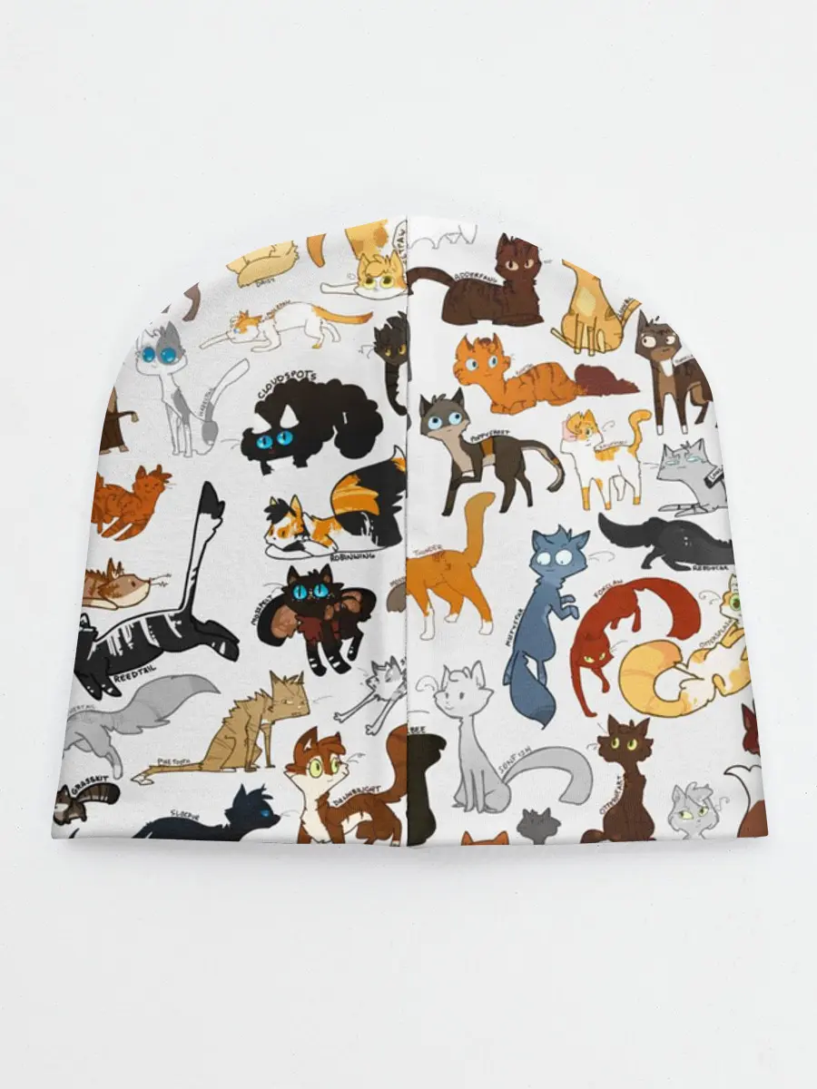 Детская шапка / Котоколлаж 01