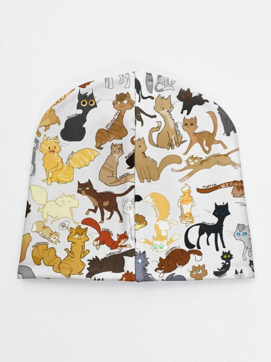 Детская шапка / Котоколлаж 03