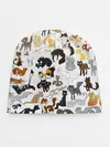 Детская шапка / Котоколлаж 03