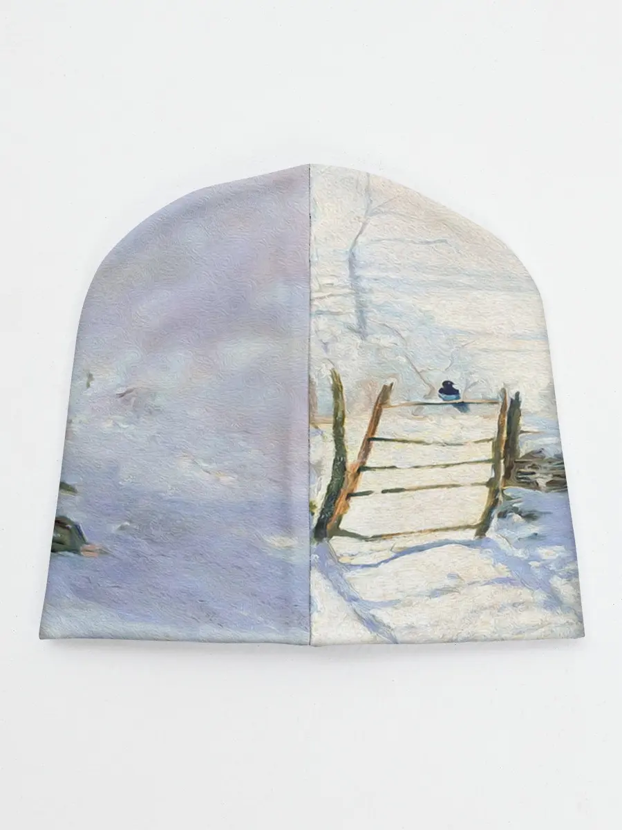 Детская шапка / ТАРДИС В СНЕГУ