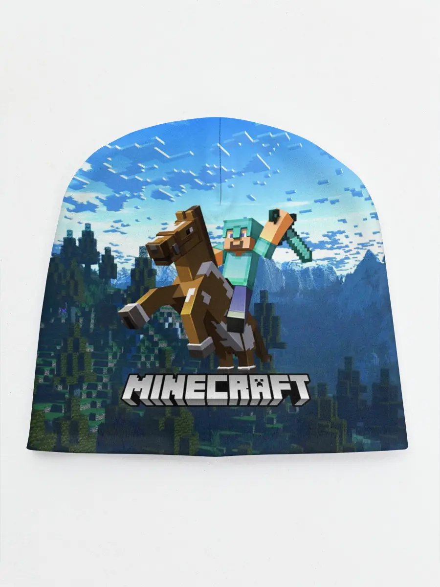 Детская шапка / Minecraft / Майнкрафт
