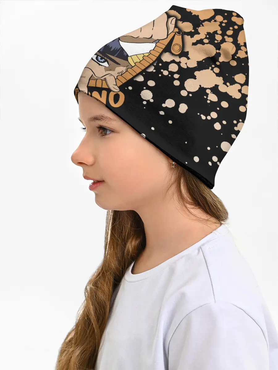 Детская шапка / Buon Giorno коричневые брызги