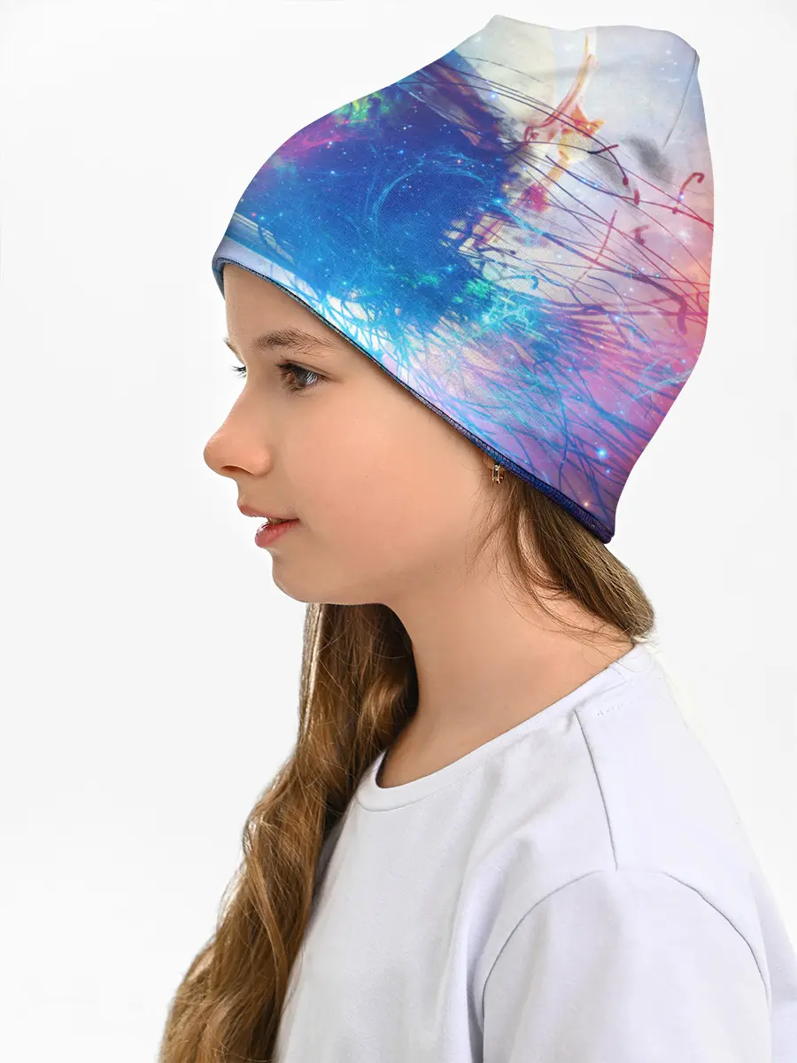 Детская шапка / Космонавт - космос