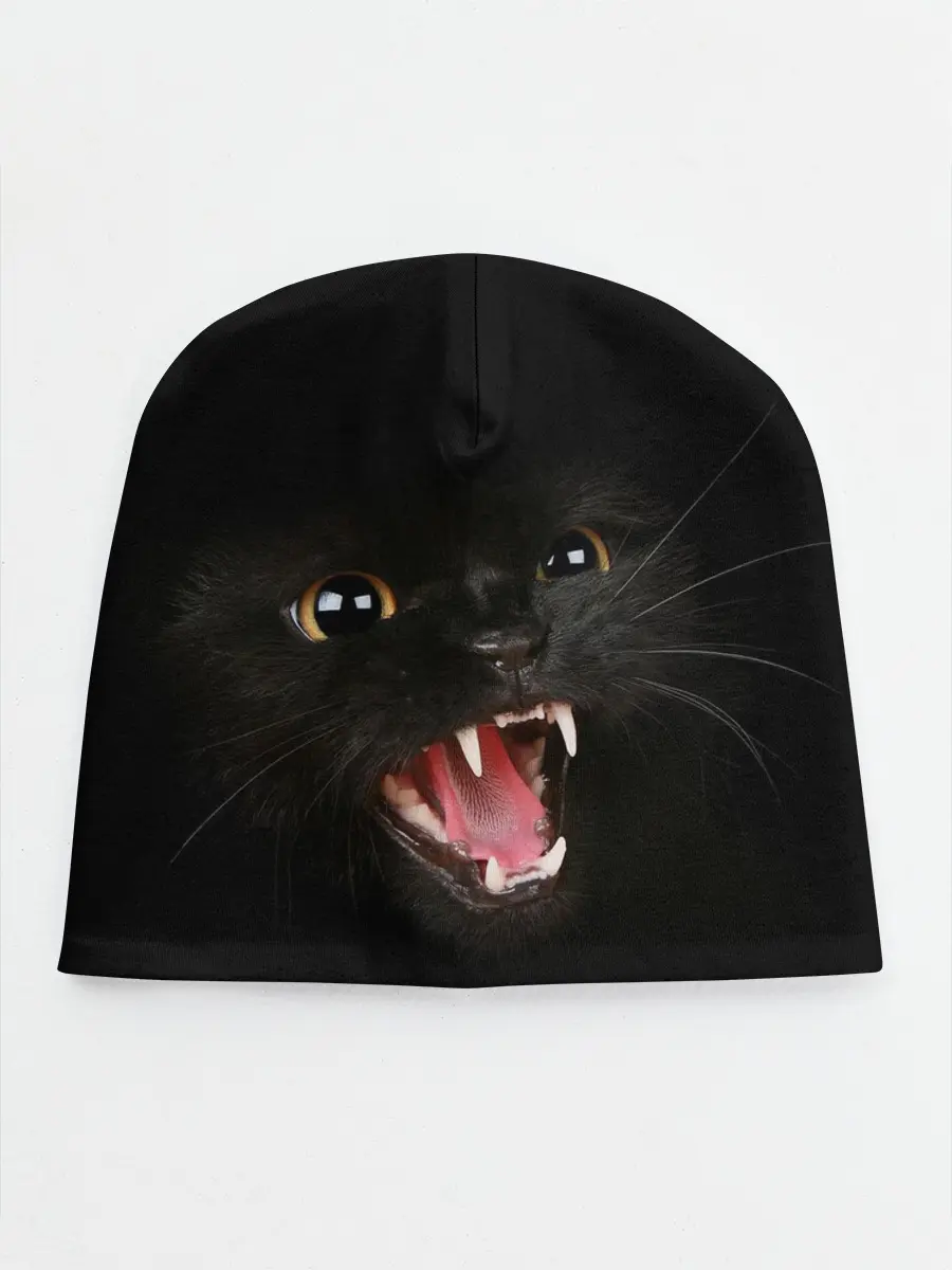 Детская шапка / Злой Котик