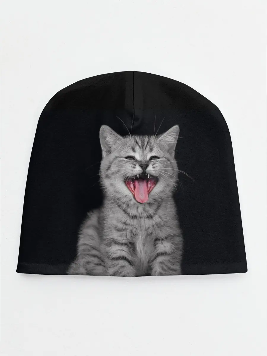 Детская шапка / Котенок