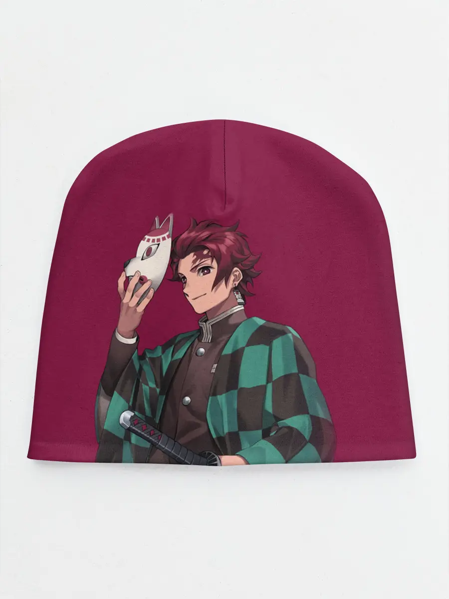 Детская шапка / KIMETSU NO YAIBA с маской