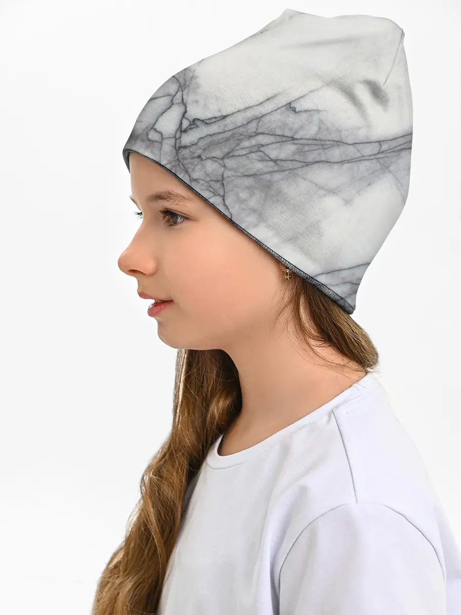 Детская шапка / Мрамор