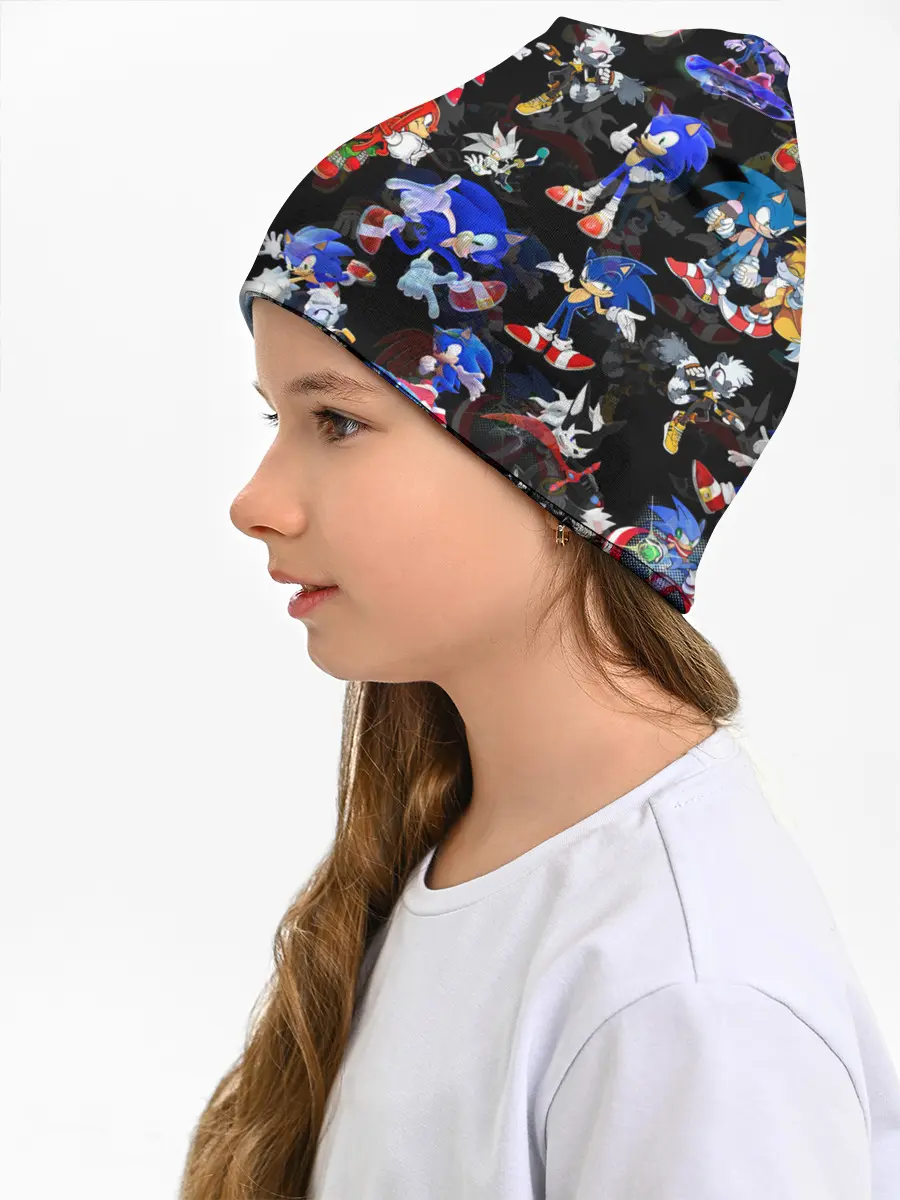 Детская шапка / Sonic паттерн