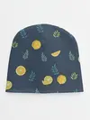 Детская шапка / Лимонный узор