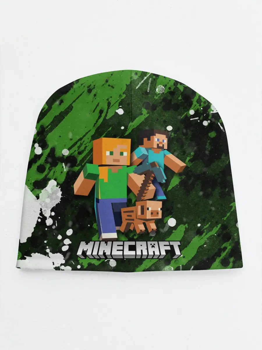 Детская шапка / Minecraft / Майнкрафт