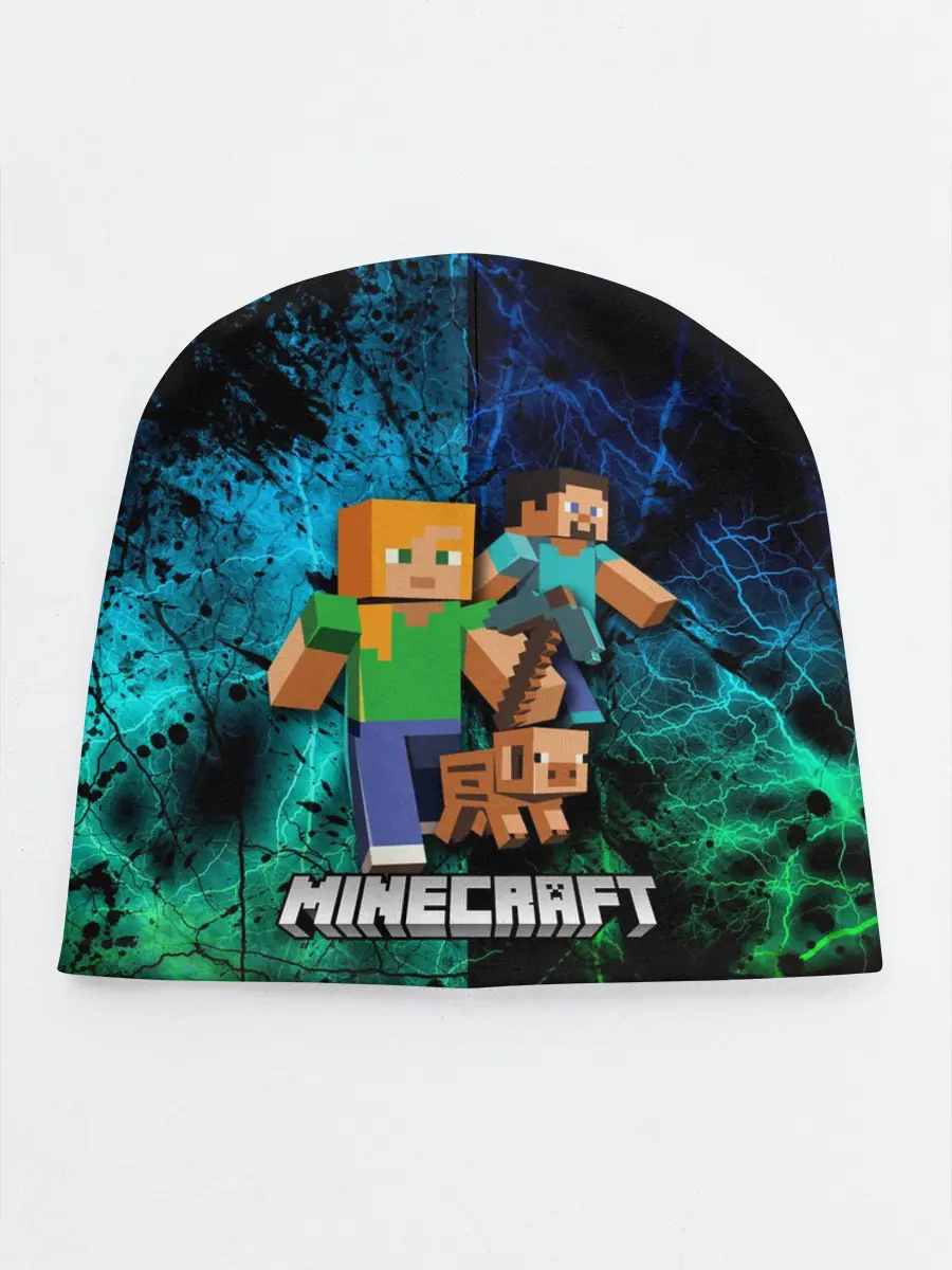 Детская шапка / Minecraft / Майнкрафт