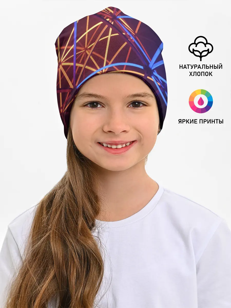 Детская шапка / Линии