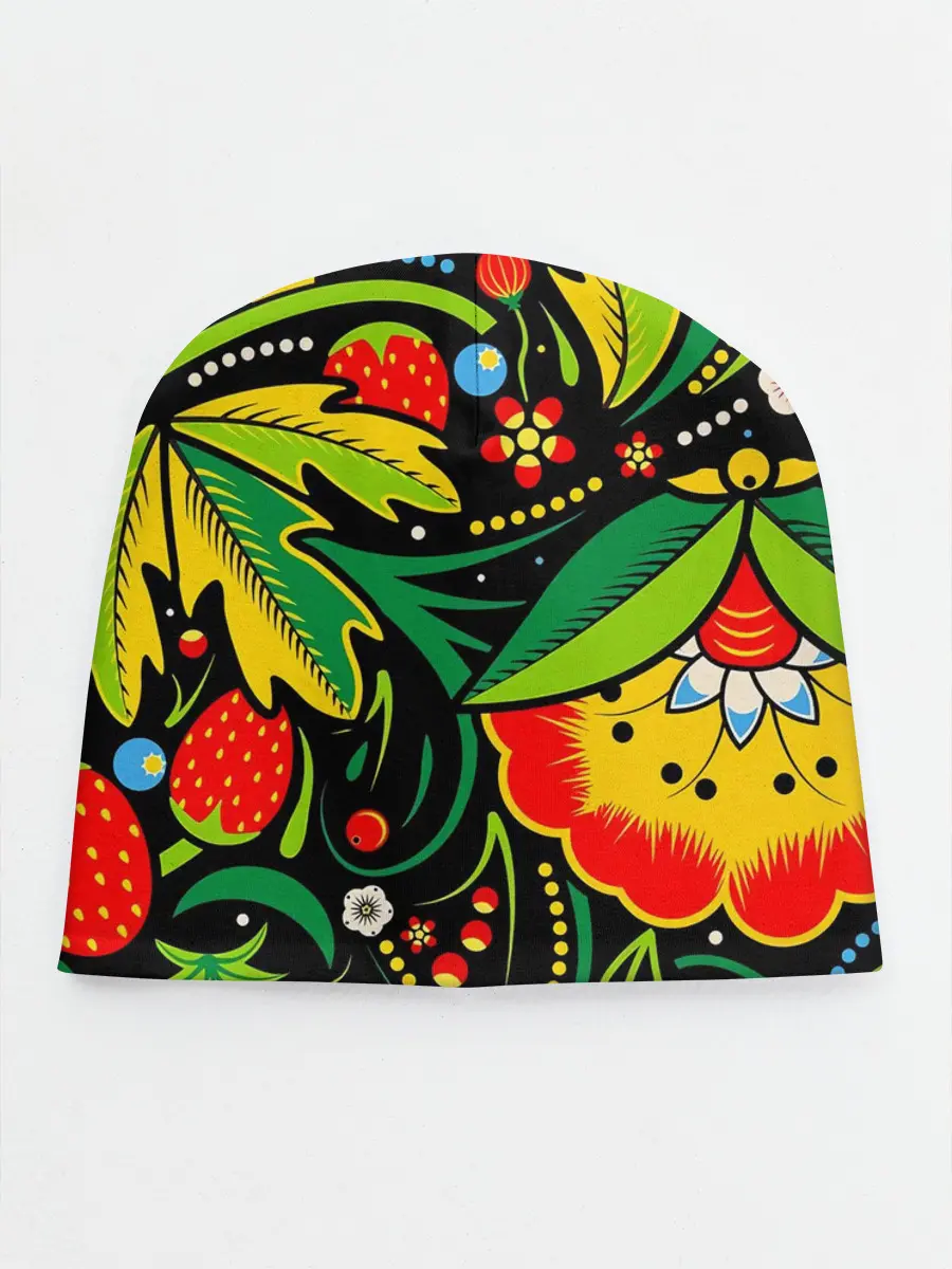 Детская шапка / Цветы