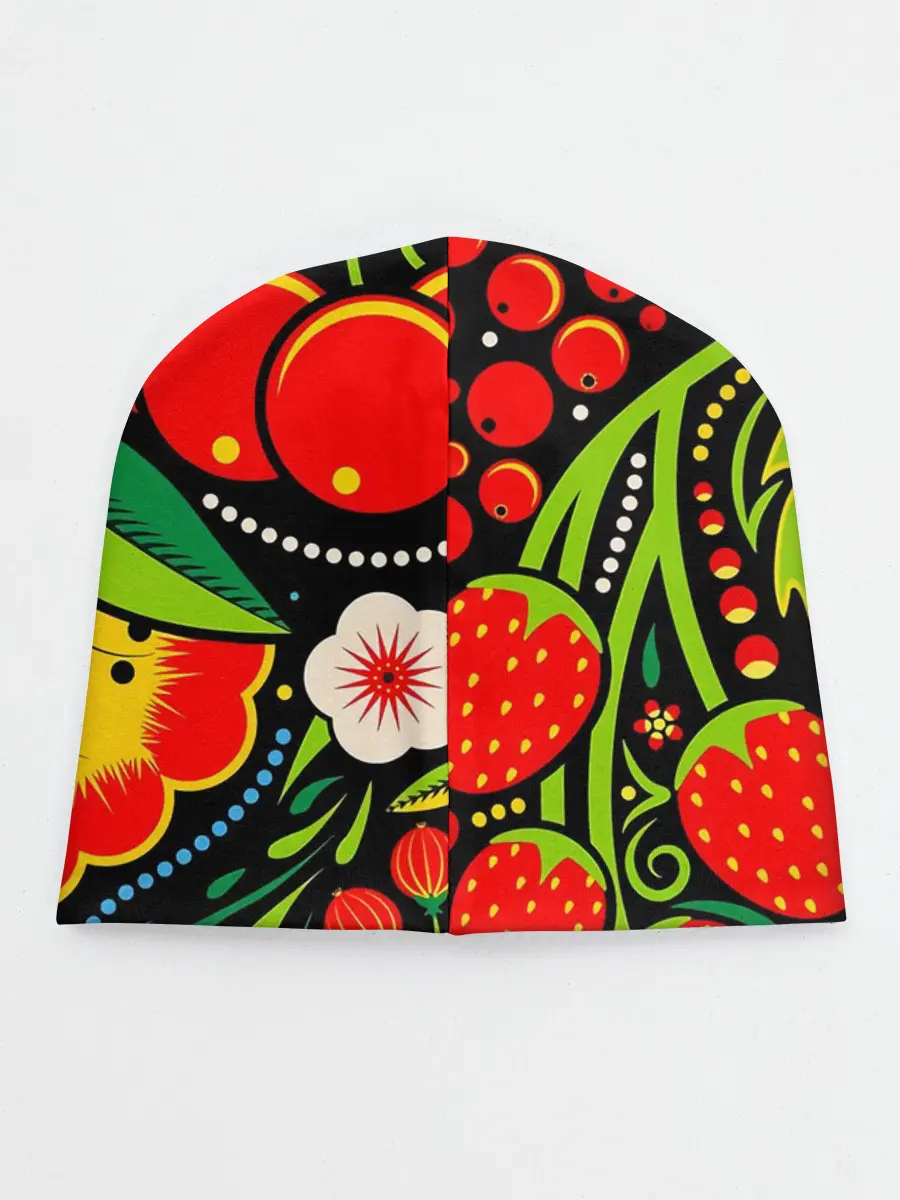 Детская шапка / Цветы