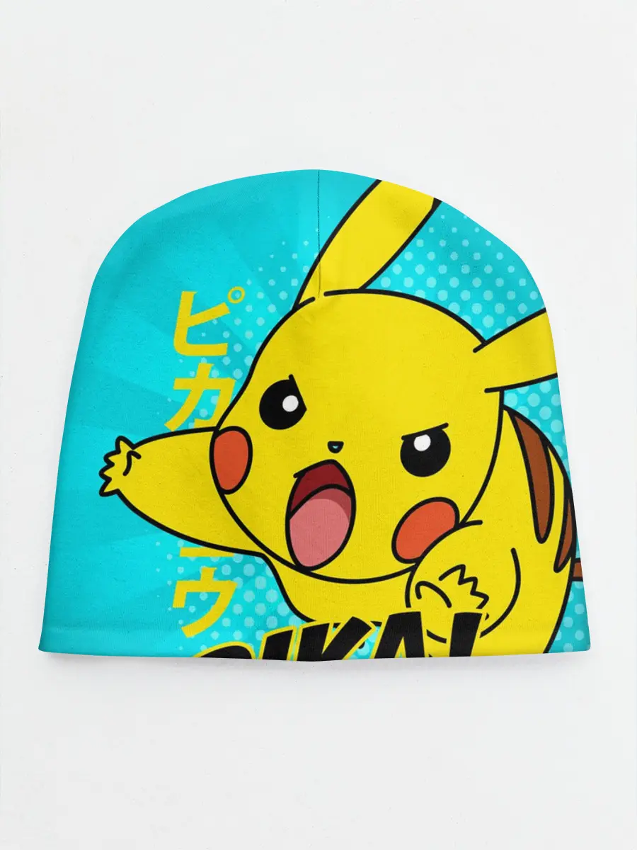Детская шапка / ПИКАЧУ