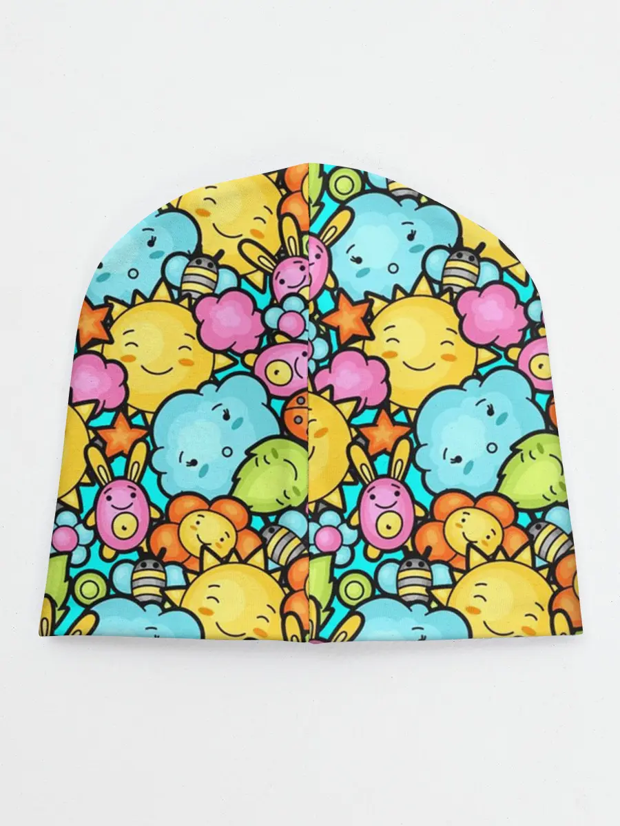 Детская шапка / Облачко Солнышко