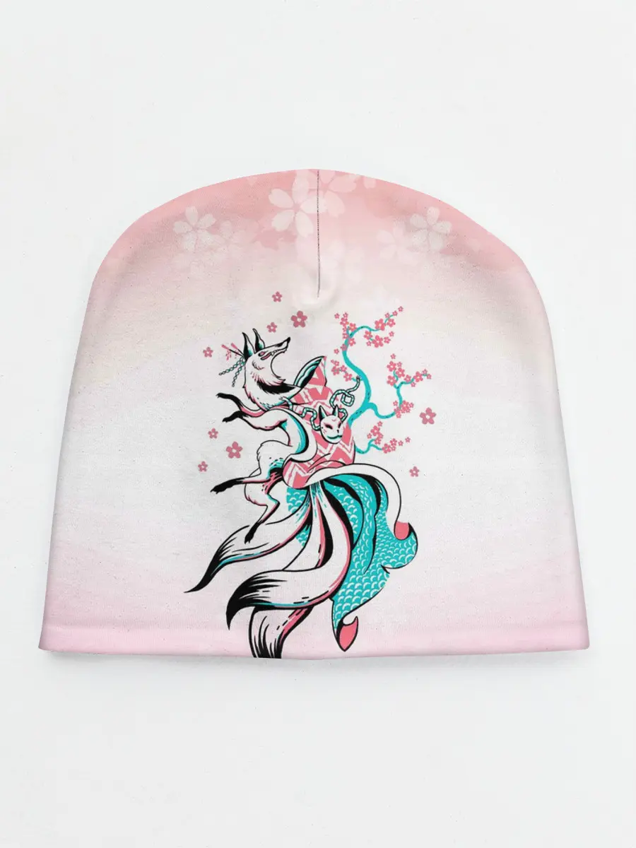 Детская шапка / ЛИСА И САКУРА | FOX AND SAKURA