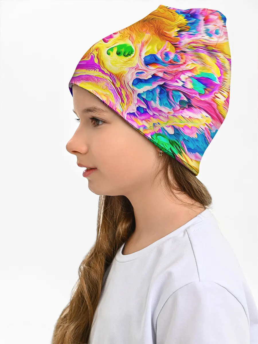 Детская шапка / TIE DYE | ЯРКИЕ КРАСКИ