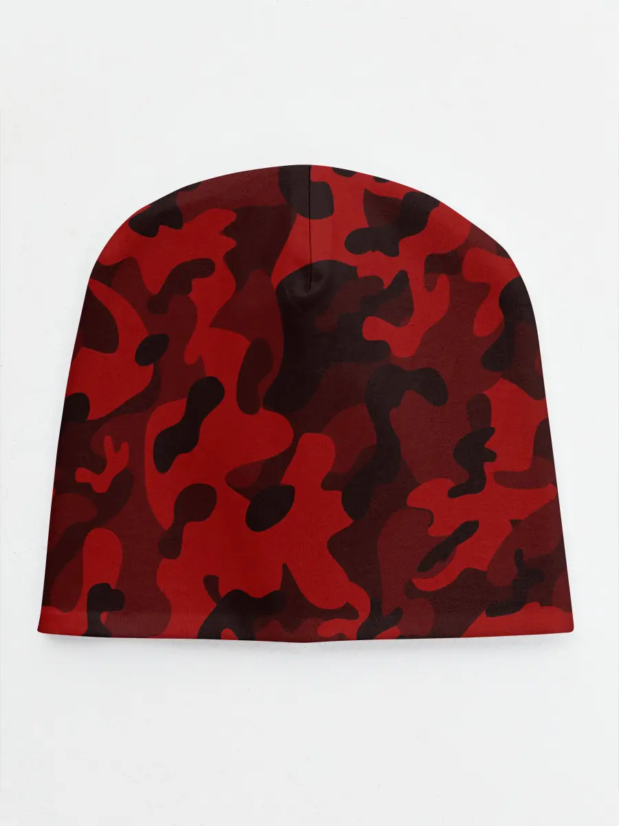Детская шапка / RED MILITARY | КРАСНЫЙ КАМУФЛЯЖ