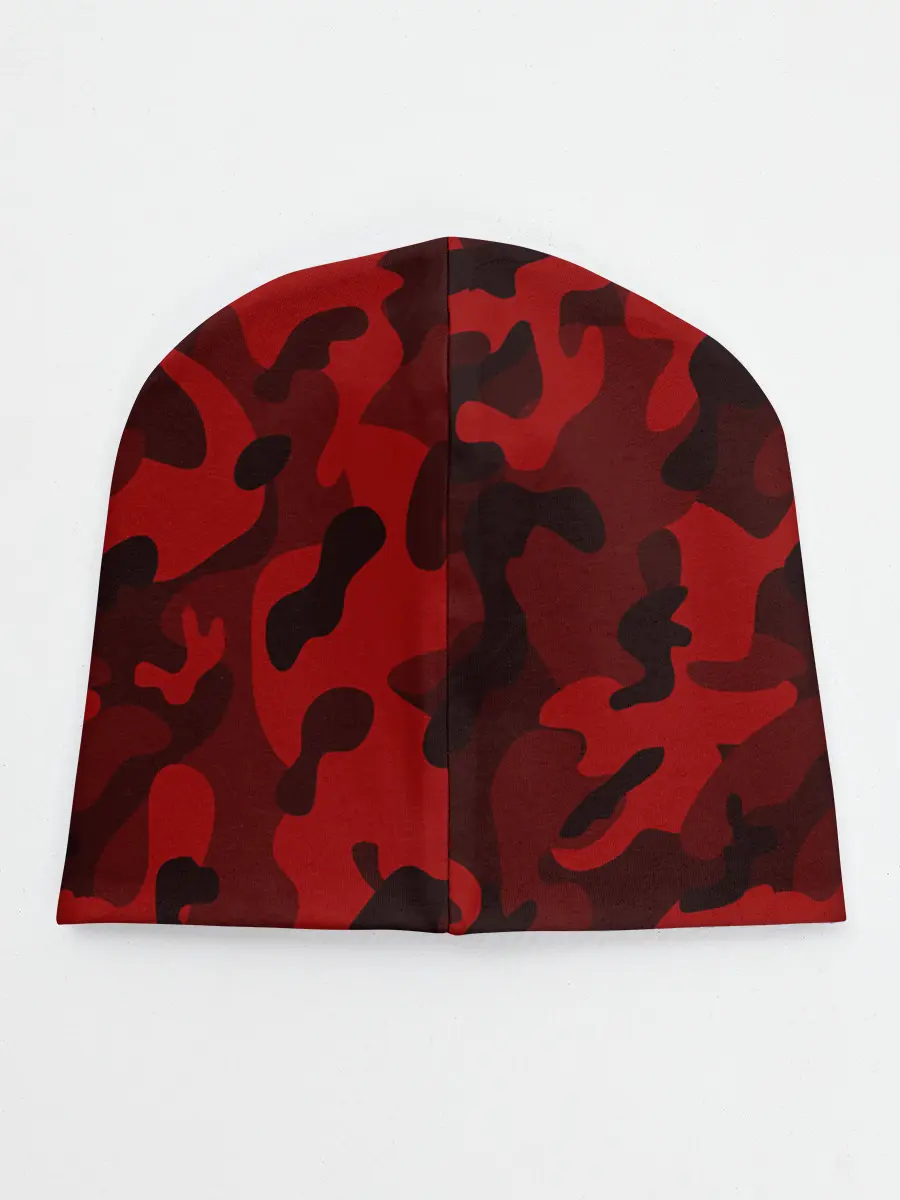 Детская шапка / RED MILITARY | КРАСНЫЙ КАМУФЛЯЖ