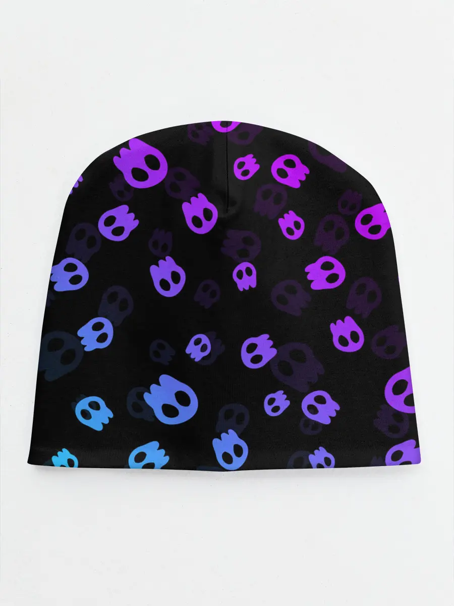 Детская шапка / НЕОНОВЫЕ ЧЕРЕПА