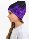 Детская шапка / ФИОЛЕТОВЫЙ ОГОНЬ | PURPLE FIRE