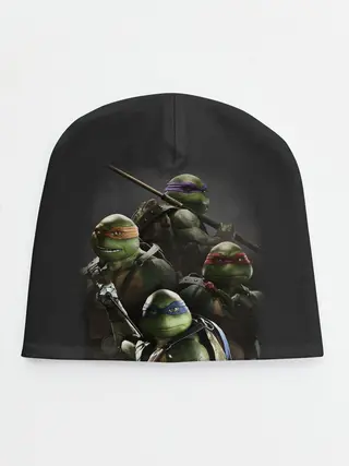 Детская шапка / ЧЕРЕПАШКИ - НИНДЗЯ