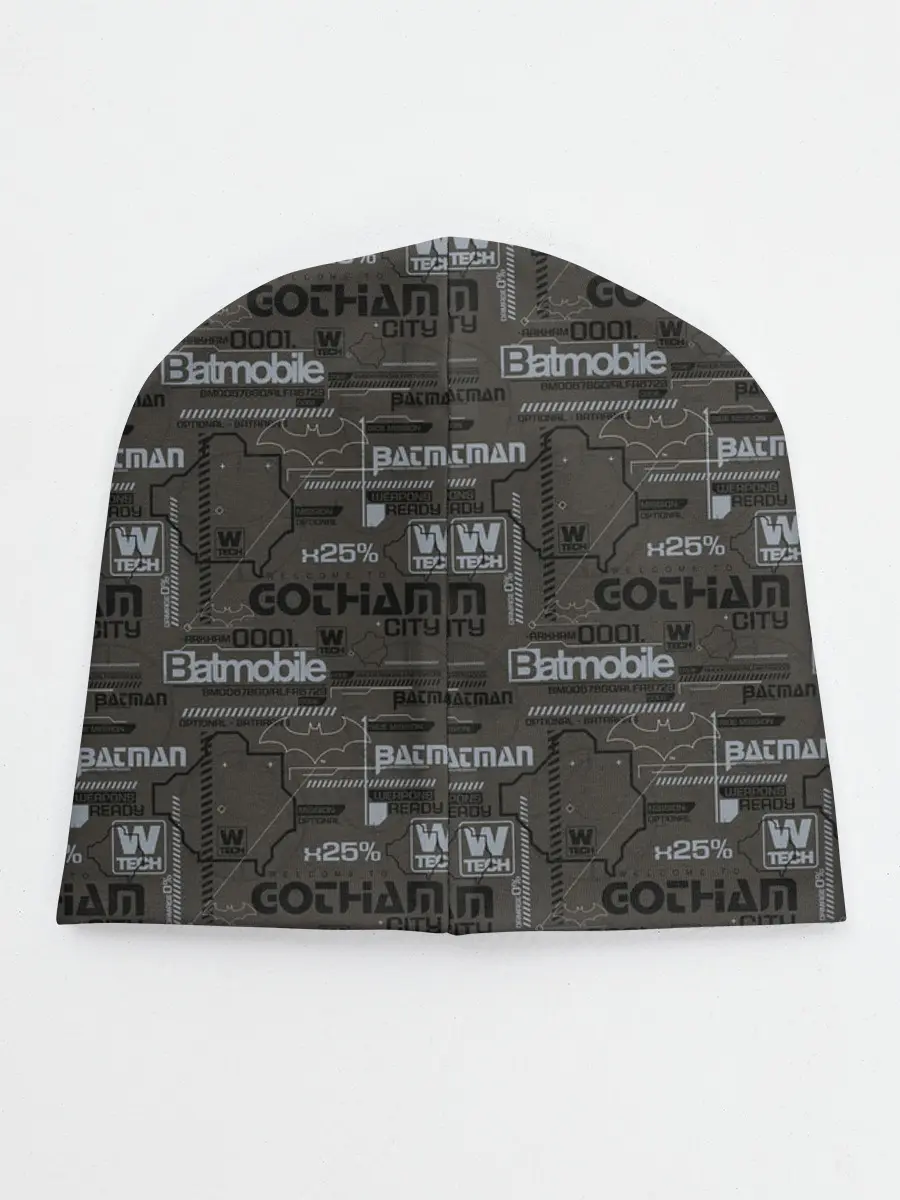 Детская шапка / Gotham City pattern