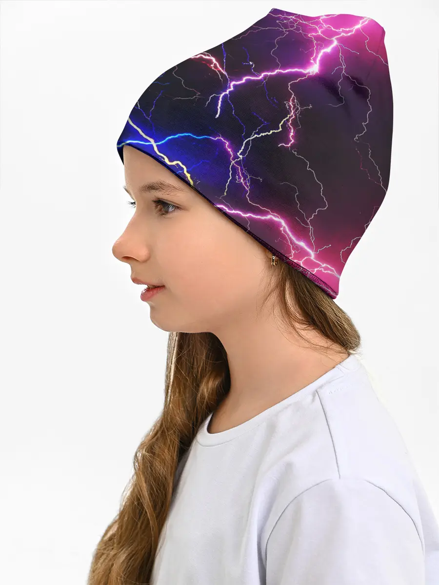 Детская шапка / НЕОНОВЫЕ МОЛНИИ