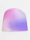 Детская шапка / светлый градиент розовый мода