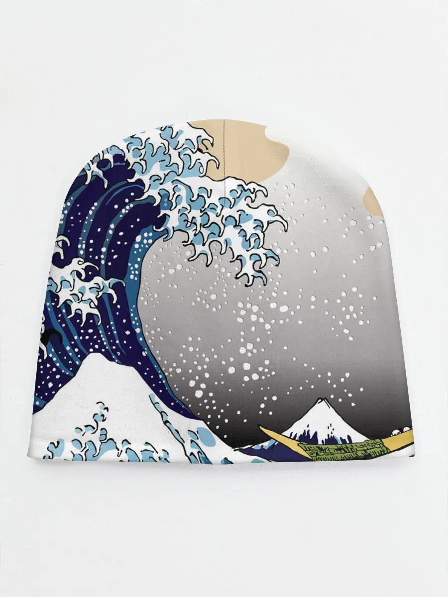 Детская шапка / The great wave off kanagawa