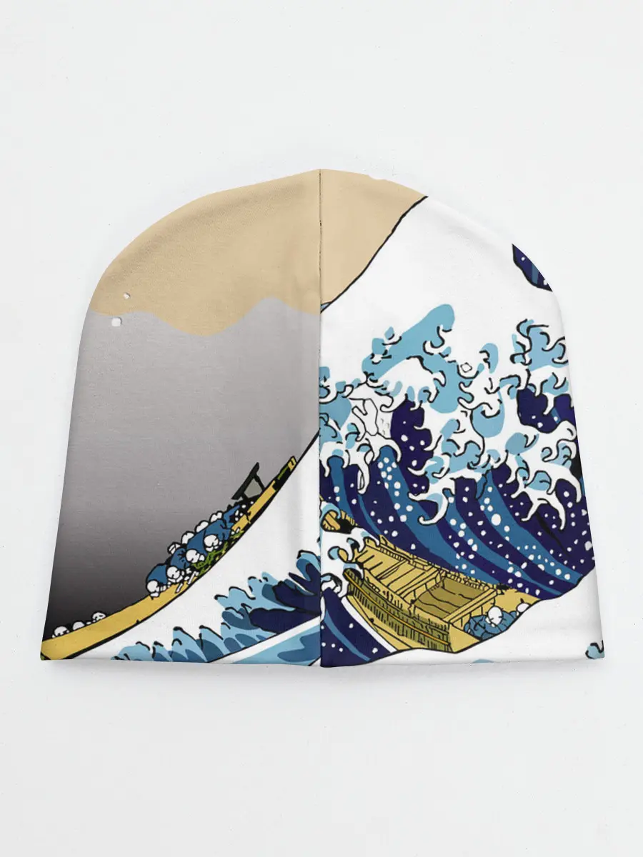 Детская шапка / The great wave off kanagawa