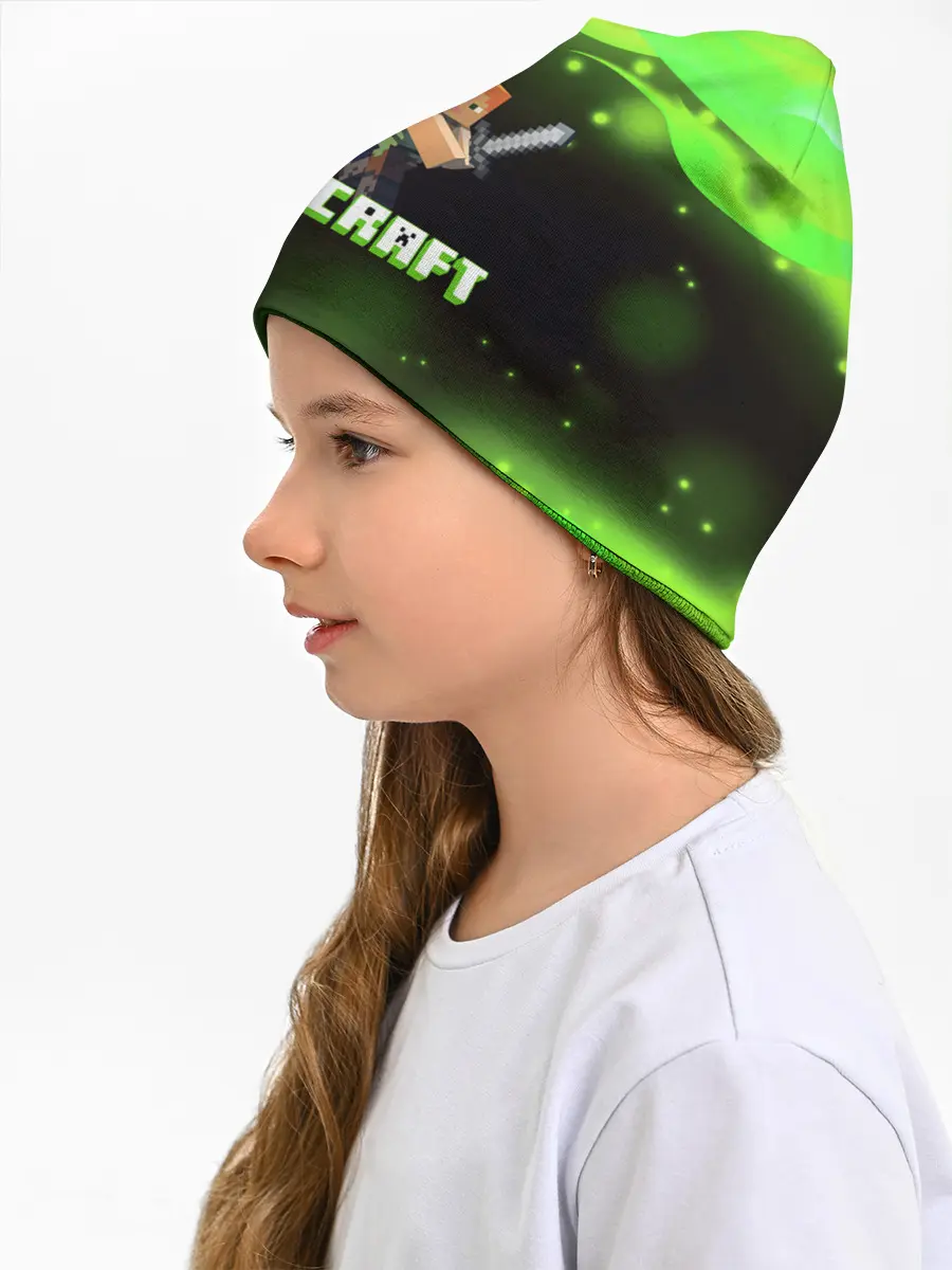 Детская шапка / Minecraft 1