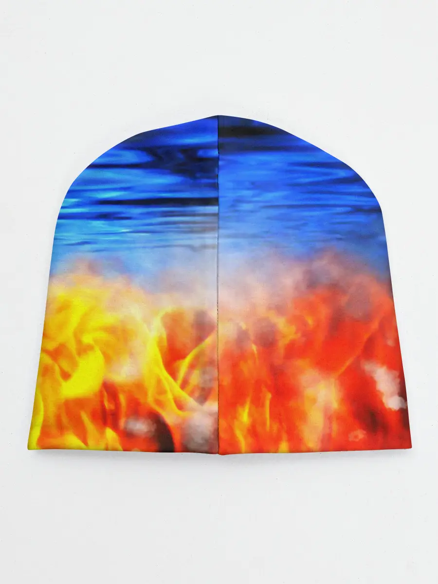 Детская шапка / ЛЕД И ПЛАМЯ