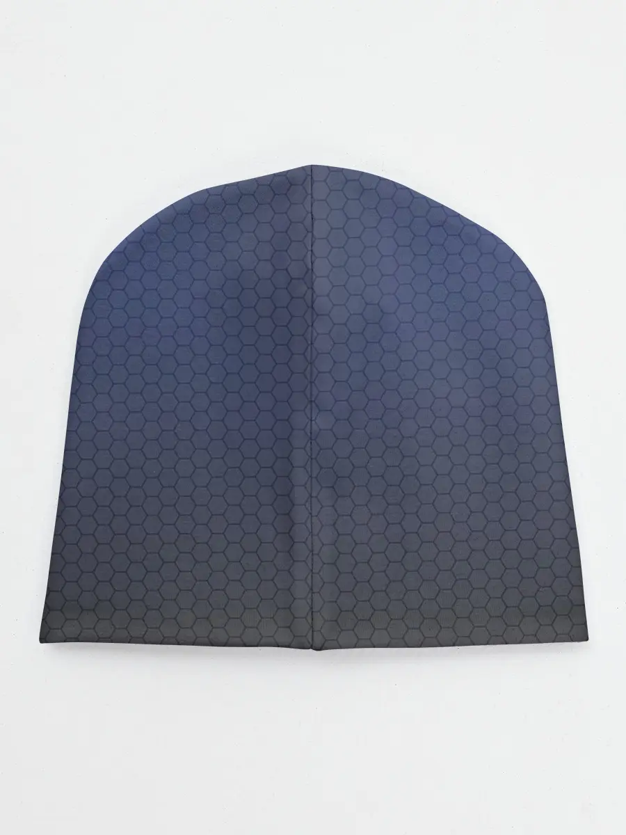 Детская шапка / Серый октагон