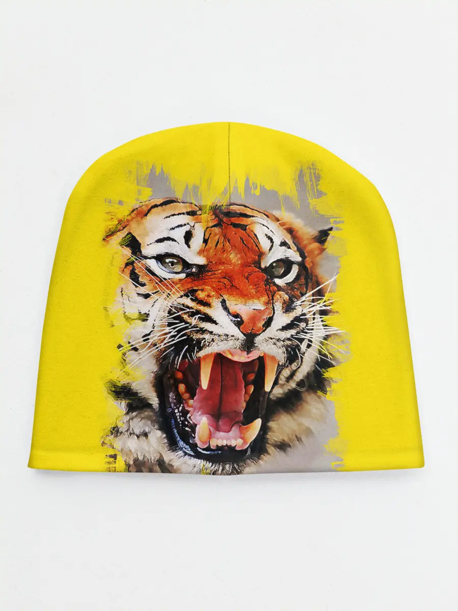 Детская шапка / Оскал тигра