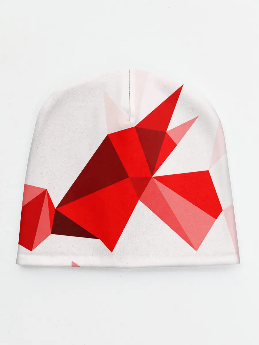 Детская шапка / GEOMETRY RED
