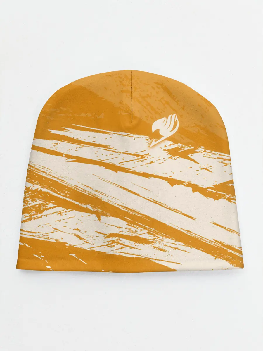 Детская шапка / Хвост Феи оранжевые тона