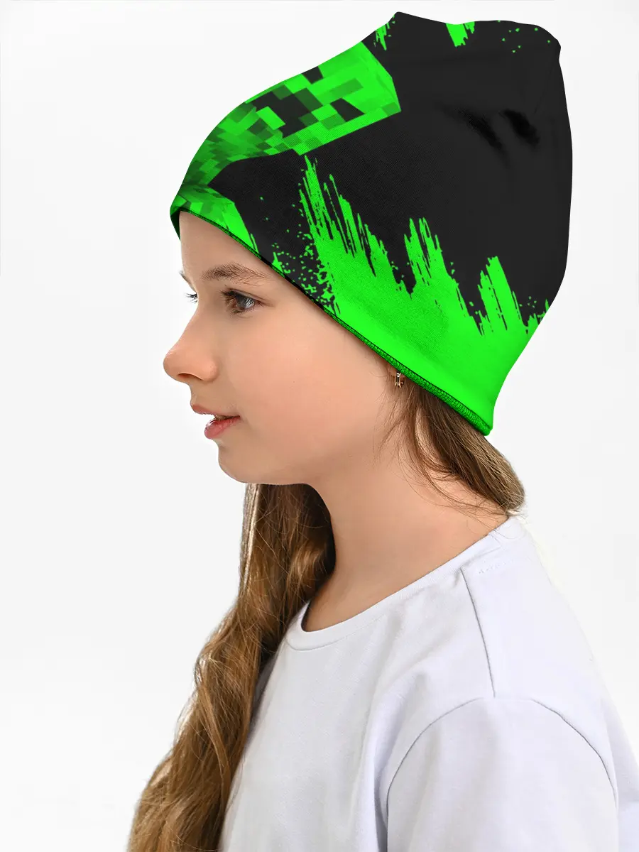 Детская шапка / MINECRAFT CREEPER