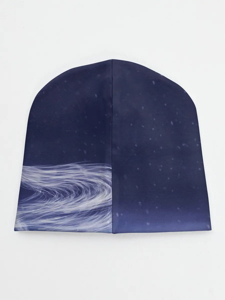 Детская шапка / WOLF WHITE