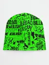 Детская шапка / BILLIE EILISH | БИЛЛИ АЙЛИШ LOGOBOMBING