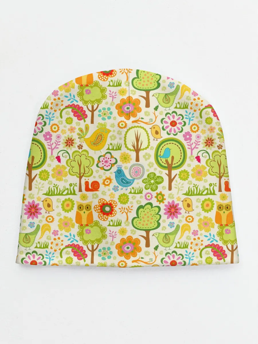 Детская шапка / Летний Орнамент